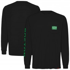 Футболка с длинным рукавом Boston Celtics Sportiqe Unisex Wales Heavyweight Pocket - Black