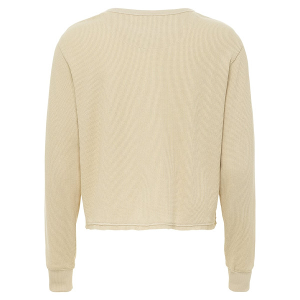 Футболка с длинным рукавом Unisex Philadelphia 76ers Sportiqe Cream High Country Collection Cullen Waffle Knit