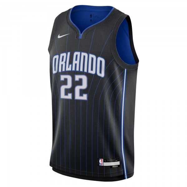 Игровая джерси Подростковая Orlando Magic Franz Wagner Nike Black Swingman - Icon Edition