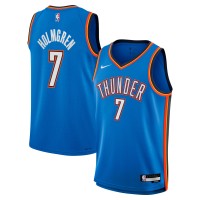 Игровая джерси Youth Oklahoma City Thunder Chet Holmgren Nike Blue - Icon Edition
