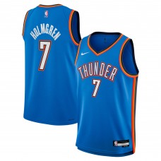 Игровая джерси Youth Oklahoma City Thunder Chet Holmgren Nike Blue - Icon Edition