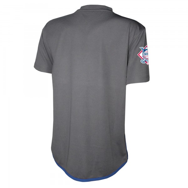New York Yankees Stitches Charcoal Team V-Neck Jersey