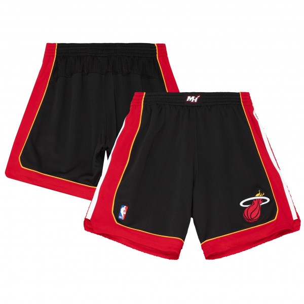 Шорты Miami Heat Mitchell & Ness Black 2012-13 Hardwood Classics Road Replica