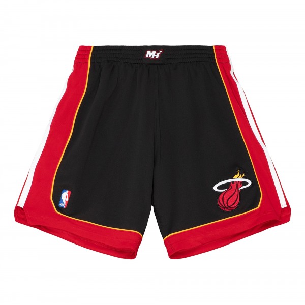 Шорты Miami Heat Mitchell & Ness Black 2012-13 Hardwood Classics Road Replica