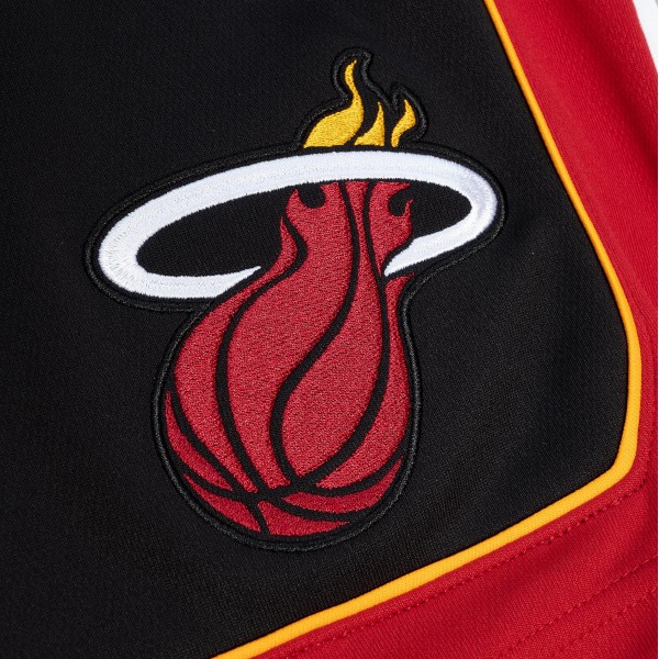 Шорты Miami Heat Mitchell & Ness Black 2012-13 Hardwood Classics Road Replica