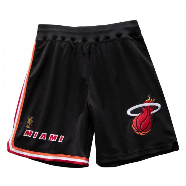 Шорты Miami Heat Mitchell & Ness Black 1996-97 Hardwood Classics Authentic