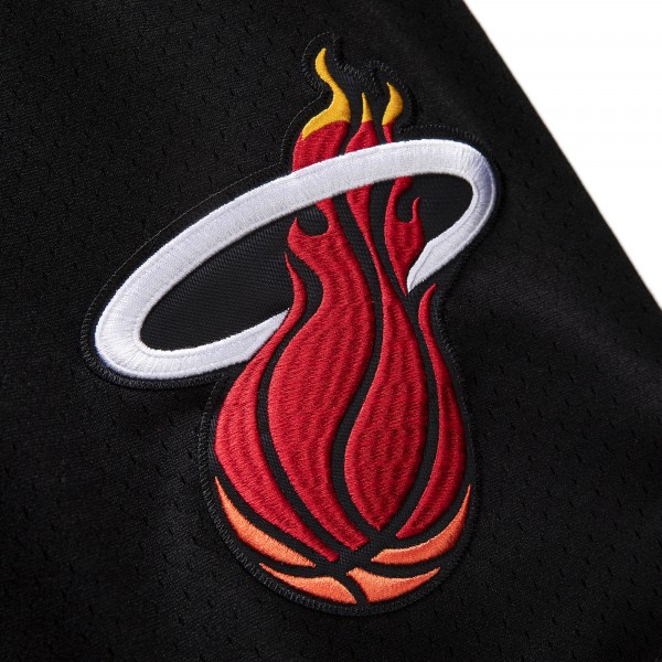 Шорты Miami Heat Mitchell & Ness Black 1996-97 Hardwood Classics Authentic