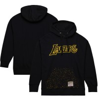 Толстовка Los Angeles Lakers Mitchell & Ness Hardwood Classics Nep Speckle - Black