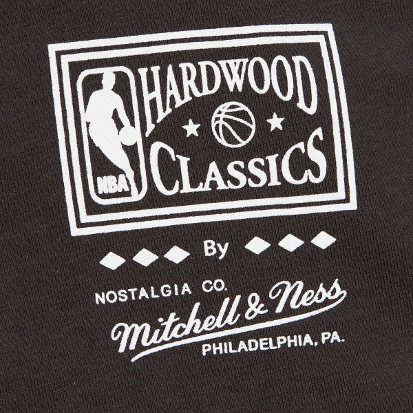 Футболка Los Angeles Lakers Mitchell & Ness Hardwood Classics Deconstructed - Black
