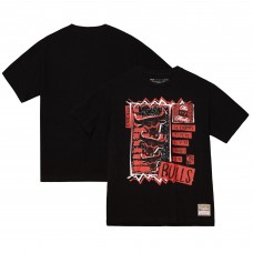 Футболка Chicago Bulls Mitchell & Ness Hardwood Classics Born & Bred - Black