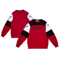 Кофта Chicago Bulls Mitchell & Ness Red Overtime Win Fleece