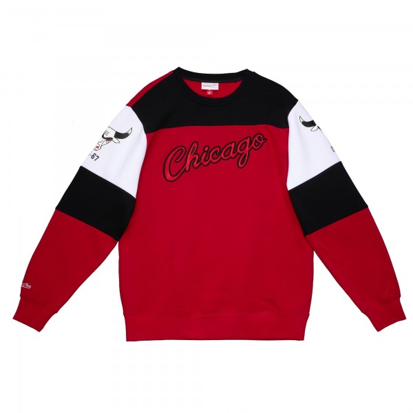 Кофта Chicago Bulls Mitchell & Ness Red Overtime Win Fleece