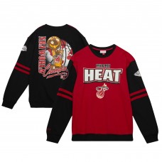 Кофта Miami Heat Mitchell & Ness Red All Over
