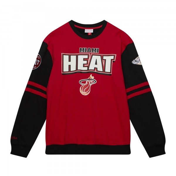 Кофта Miami Heat Mitchell & Ness Red All Over