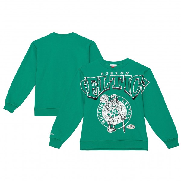 Кофта Boston Celtics Mitchell & Ness Hardwood Classics Fashion Fleece - Kelly Green