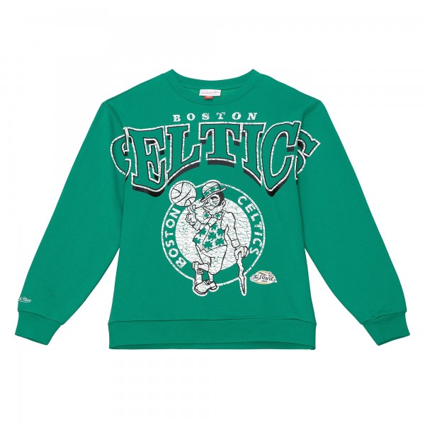 Кофта Boston Celtics Mitchell & Ness Hardwood Classics Fashion Fleece - Kelly Green