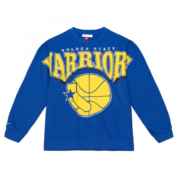 Кофта Golden State Warriors Mitchell & Ness Hardwood Classics Fashion Fleece - Royal
