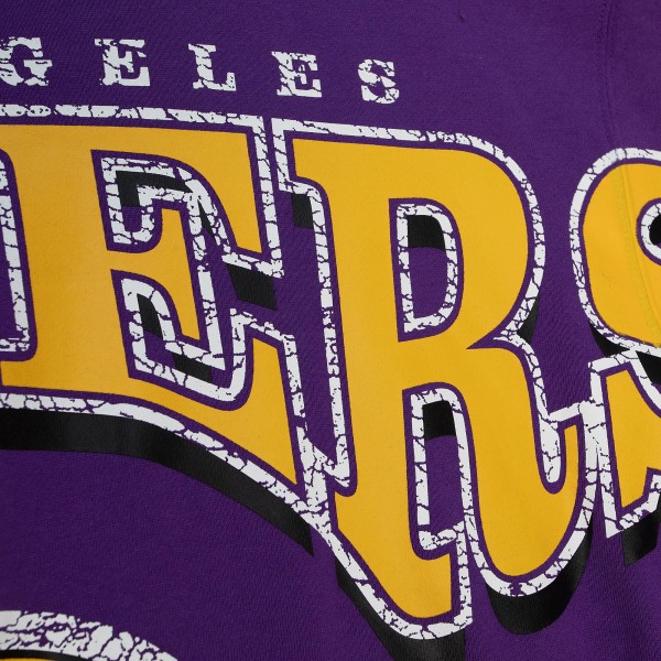Кофта Los Angeles Lakers Mitchell & Ness Hardwood Classics Fashion Fleece - Purple