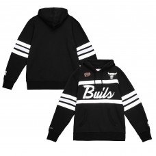 Толстовка Chicago Bulls Mitchell & Ness Black Hardwood Classics Camo Reflective Head Coach