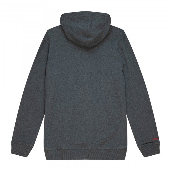 Толстовка Chicago Bulls Mitchell & Ness Heather Gray Hardwood Classics Classic French Terry