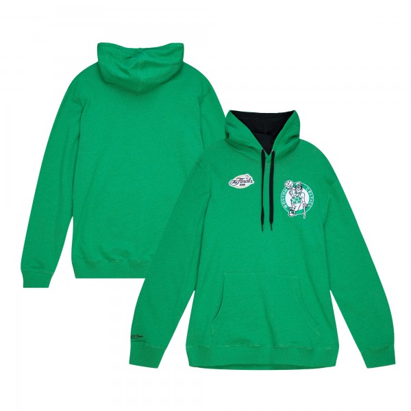 Толстовка Boston Celtics Mitchell & Ness Hardwood Classics Classic French Terry - Kelly Green