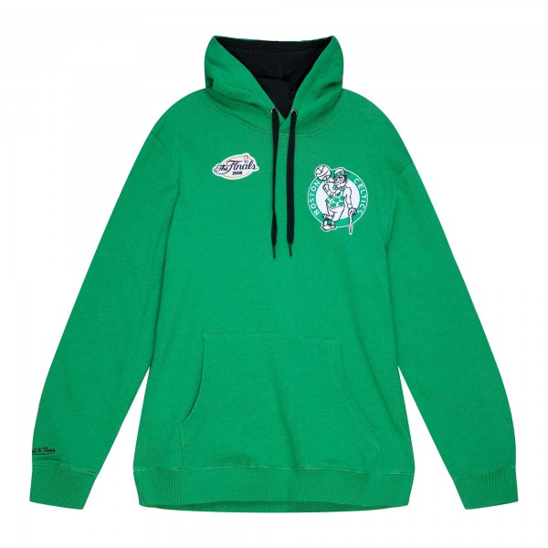 Толстовка Boston Celtics Mitchell & Ness Hardwood Classics Classic French Terry - Kelly Green