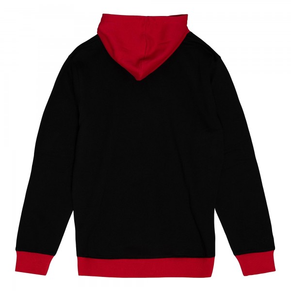 Толстовка Chicago Bulls Mitchell & Ness Black Hardwood Classics Big Face 5.0