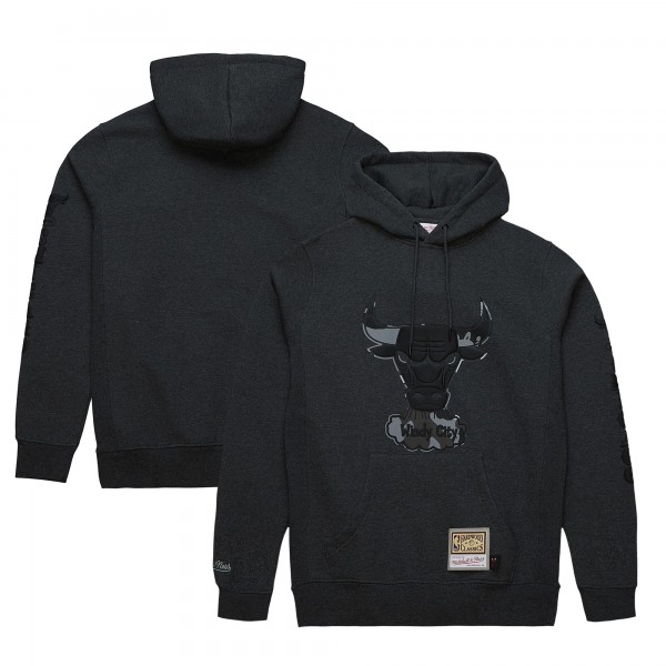 Толстовка Chicago Bulls Mitchell & Ness Black Hardwood Classics Ghost Camo