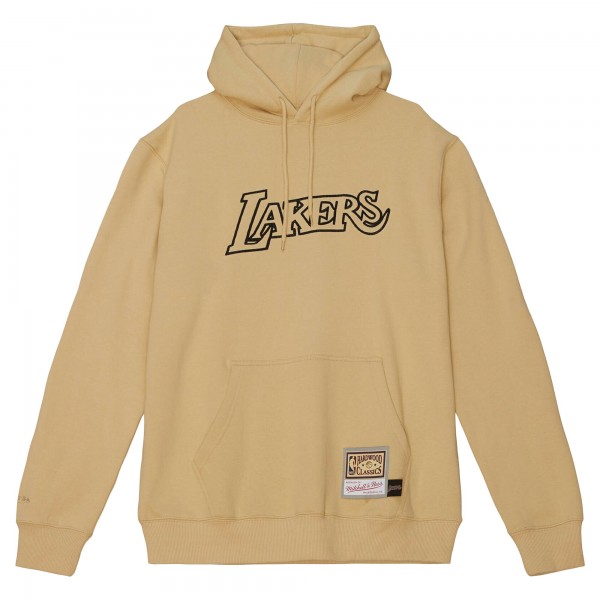 Толстовка Los Angeles Lakers Mitchell & Ness Hardwood Classics - Khaki