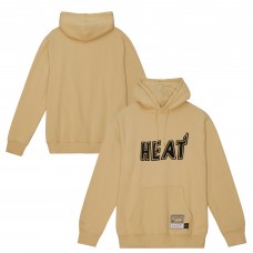 Толстовка Miami Heat Mitchell & Ness Khaki Hardwood Classics