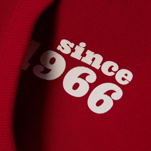 Толстовка Chicago Bulls Mitchell & Ness Red Hardwood Classics Team Origins Fleece