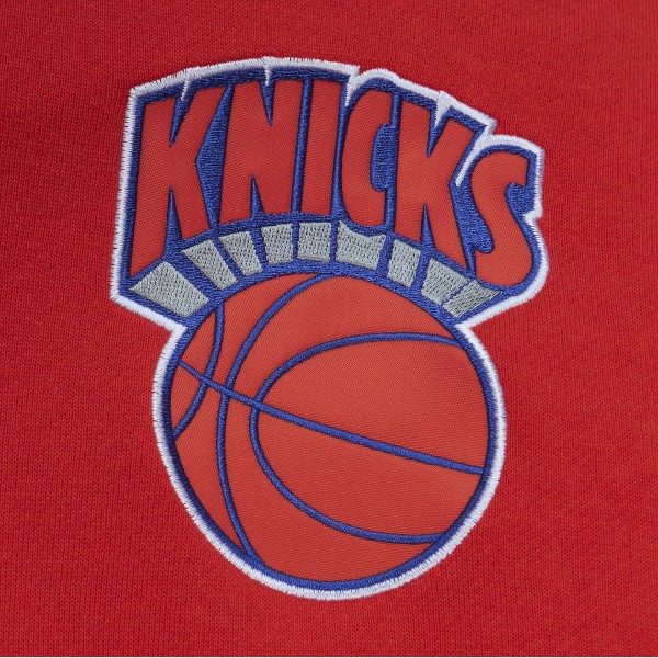 Толстовка New York Knicks Mitchell & Ness Tie-Breaker Fleece - Heather Gray
