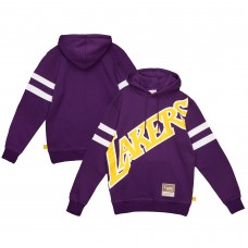 Толстовка Los Angeles Lakers Mitchell & Ness Substantial Fleece - Purple
