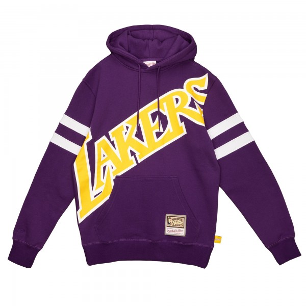 Толстовка Los Angeles Lakers Mitchell & Ness Substantial Fleece - Purple