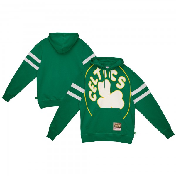 Толстовка Boston Celtics Mitchell & Ness Substantial Fleece - Kelly Green