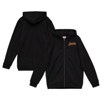 Толстовка на молнии Los Angeles Lakers Mitchell & Ness Heavyweight Fleece - Black