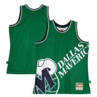 Игровая джерси Dallas Mavericks Mitchell & Ness Hardwood Classics Blown Out Fashion - Green