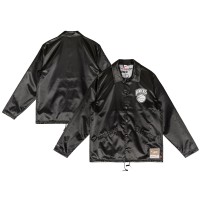 Бомбер New York Knicks Mitchell & Ness Hardwood Classics Doodle Coaches - Black