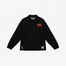Ветровка на кнопках Chicago Bulls Mitchell & Ness Black Born & Bred
