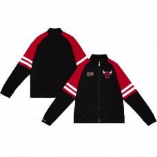 Кофта на молнии Chicago Bulls Mitchell & Ness Black MVP 2.0 Track