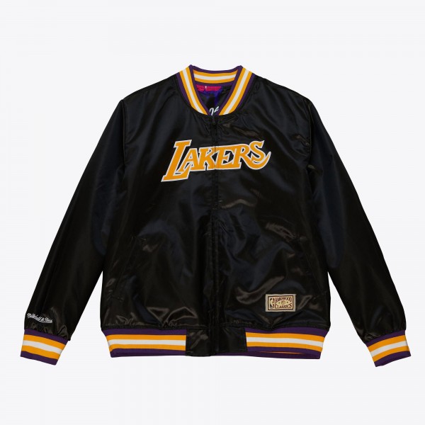 Кофта на молнии Los Angeles Lakers Mitchell & Ness Slap Sticker Reversible - Black