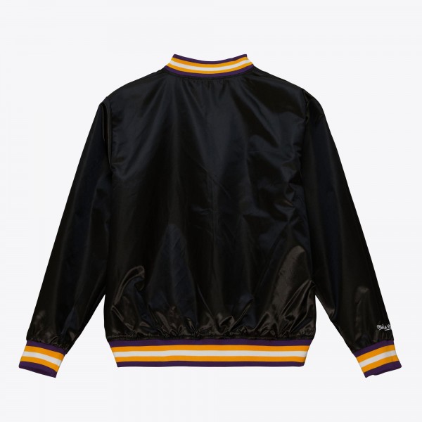 Кофта на молнии Los Angeles Lakers Mitchell & Ness Slap Sticker Reversible - Black