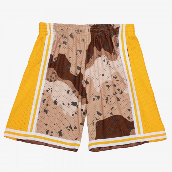 Шорты Los Angeles Lakers Mitchell & Ness 1986/87 Hardwood Classics Camo Reflective Swingman - Camo