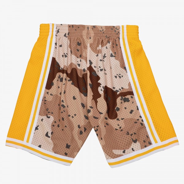 Шорты Los Angeles Lakers Mitchell & Ness 1986/87 Hardwood Classics Camo Reflective Swingman - Camo