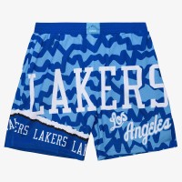 Шорты Los Angeles Lakers Mitchell & Ness Jumbotron 2.0 Sublimated - Royal/Powder Blue