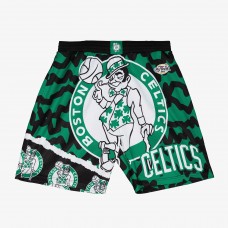 Шорты Boston Celtics Mitchell & Ness Jumbotron 2.0 Sublimated - Black