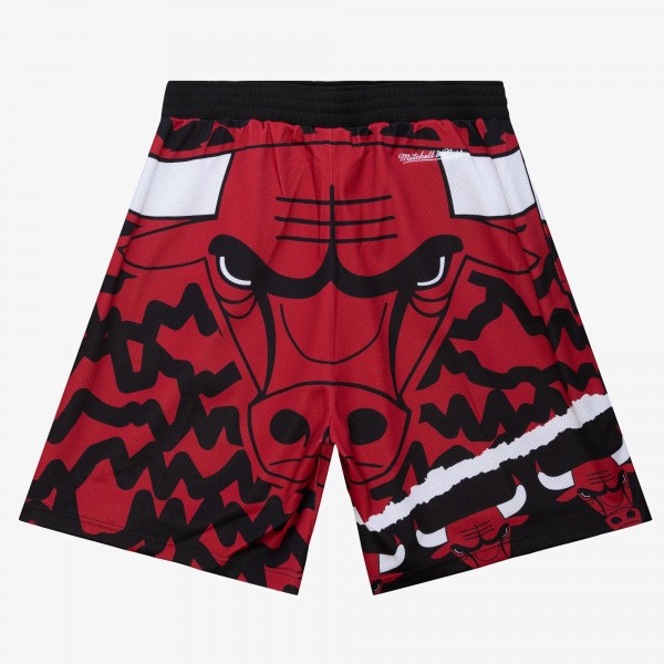 Шорты Chicago Bulls Mitchell & Ness Black Jumbotron 2.0 Sublimated