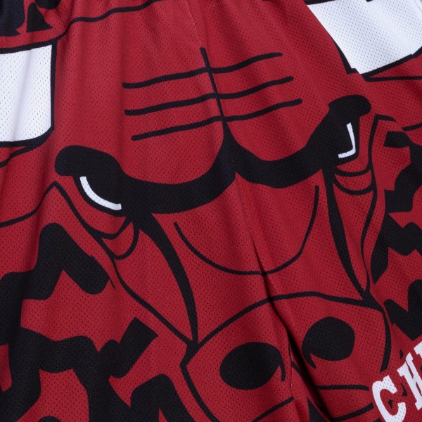 Шорты Chicago Bulls Mitchell & Ness Black Jumbotron 2.0 Sublimated