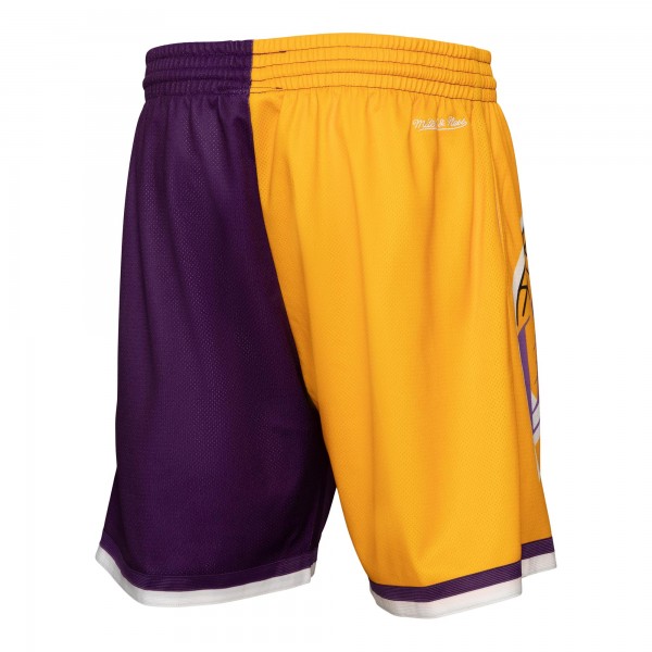 Шорты Los Angeles Lakers Mitchell & Ness Big Face 5.0 Fashion - Gold