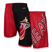 Шорты Miami Heat Mitchell & Ness Black Big Face 5.0 Fashion